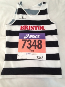 Race number, check. Bristol vest, check. 5 days to go!
